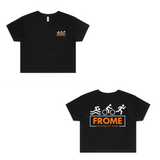 Frome Tri Oversized Crop Tee