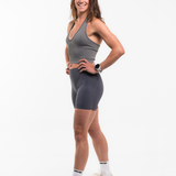 Seamless Sculpt Run Shorts - Mushroom