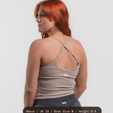 Seamless Strappy Vest - Stone