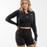 Signature Sculpt High Neck Bra - Onyx
