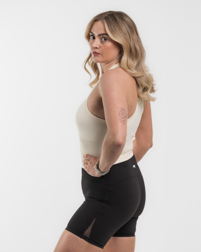 Seamless Sculpt Run Shorts - Onyx