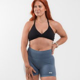 Seamless Sculpt Twist Bra - Onyx