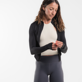 Seamless Sculpt Zip Jacket - Onyx