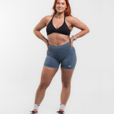 Seamless Scrunch Shorts - Storm