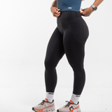 Seamless Sculpt Run Leggings - Onyx