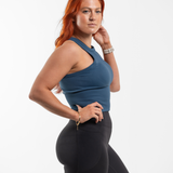 Seamless Sculpt Run Leggings - Onyx
