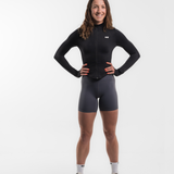 Seamless Sculpt Zip Jacket - Onyx