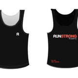 Run Strong Tech Race Vest - Black