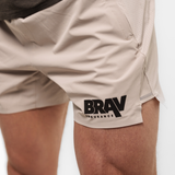 SURGE PERFORMANCE SHORTS - STONE