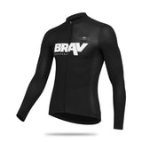 BRAV MEN'S PACER LS CYCLE JERSEY