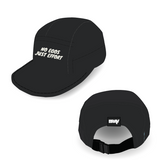 'No Egos, Just Effort' Adventure Cap (Black)