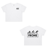 Frome Tri Oversized Crop Tee