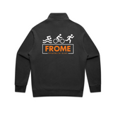 Frome Tri Oversized 1/4 Zip Crew