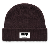 BRAV Basics Beanie - Damson