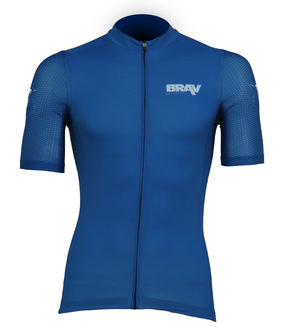 BRAV Cycle Jersey (Azure Blue)