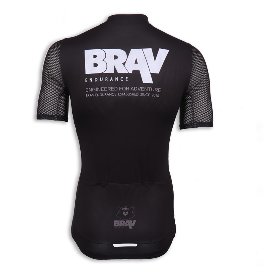 BRAV Cycle Jersey (Panther Black)