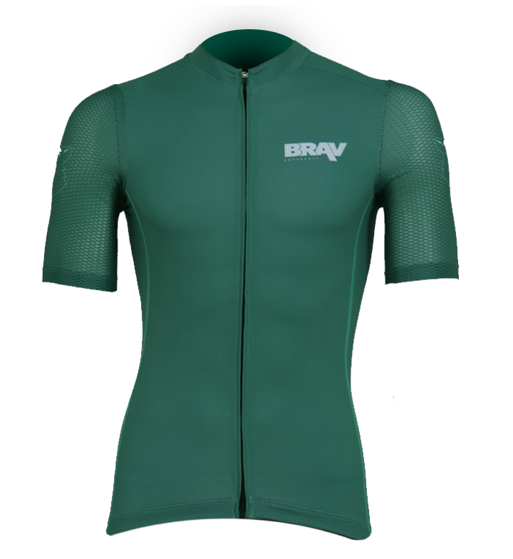 Green cycling jersey hotsell