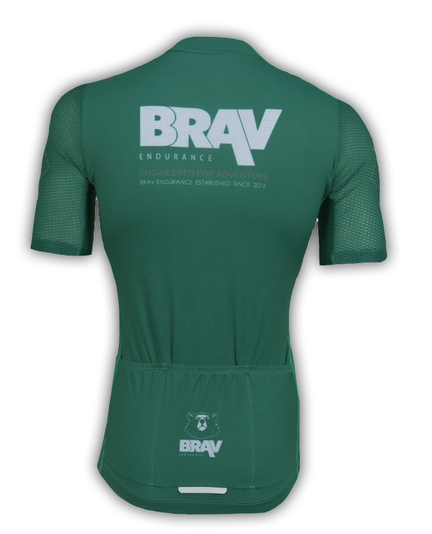 BRAV Cycle Jersey (Viridian Green)